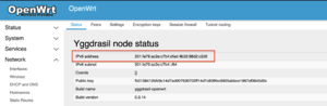 Your static IPv6 address is unique to your Yggdrasil node, and never changes.